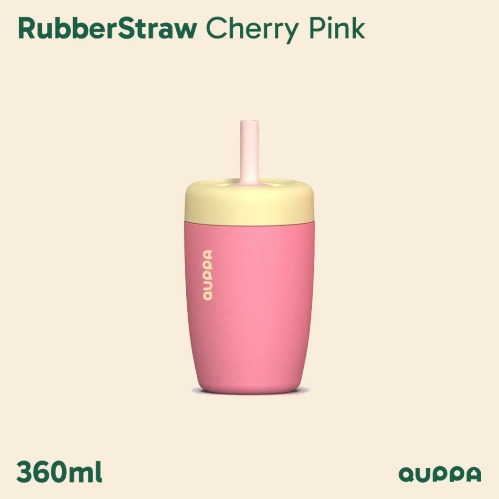 Tumbler Quppa RubberStraw 360ML