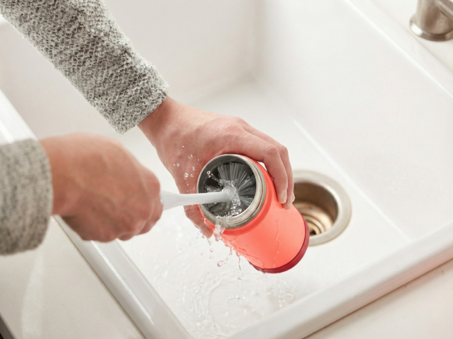 membersihkan-tumbler-bau