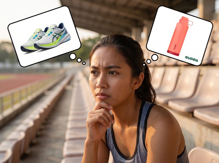 Mana Perlengkapan Lari yang Harus Dibeli Duluan? Sepatu Lari atau Botol Minum?