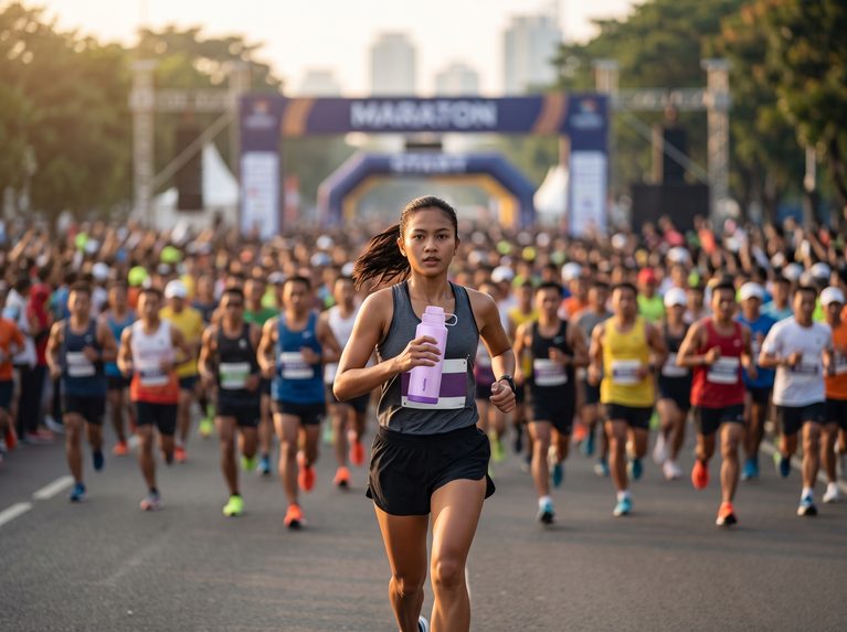 Jangan Cuma Kejar Medali, Jadilah Pelari Peduli Bumi di Jakarta Running Festival dengan Bawa Tumbler Sendiri
